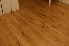 Restored wooden floor
